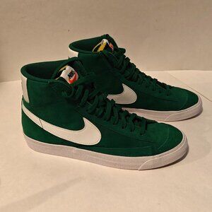 Nike Blazer Mid ‘77 Pine Green Suede White Men’s Size 11 Sneakers CI1172-301